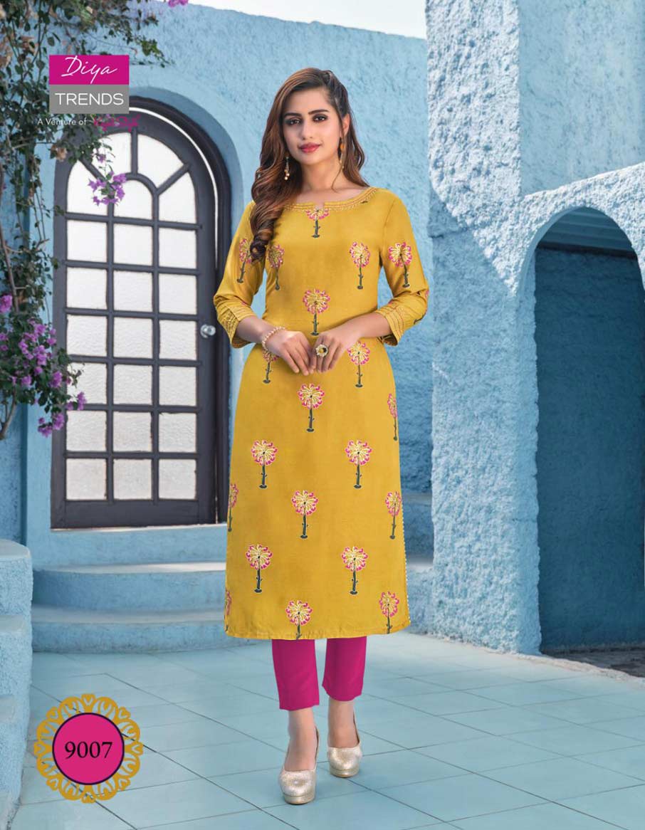 Gardencity Vol-9 Heavy Rayon Kurti Catalogue Gardencity Vol-9 Heavy Rayon Kurti Catalogue